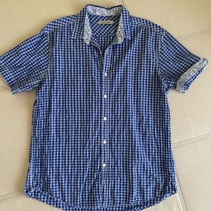 James Campbell plaid shirt - seersucker